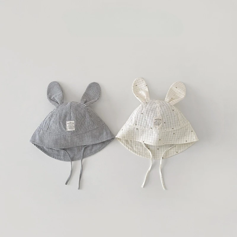 Korean Style Bunny Ear Bucket Hat for Kids 2026 Cute Adjustable Ties Sun Hat for Baby Toddler Spring Summer New Fishmen Hat
Korean Style Bunny Ear Bucket Hat for Kids 2026 Cute Adjustable Ties Sun Hat for Baby Toddler Spring Summer New Fishmen Hat