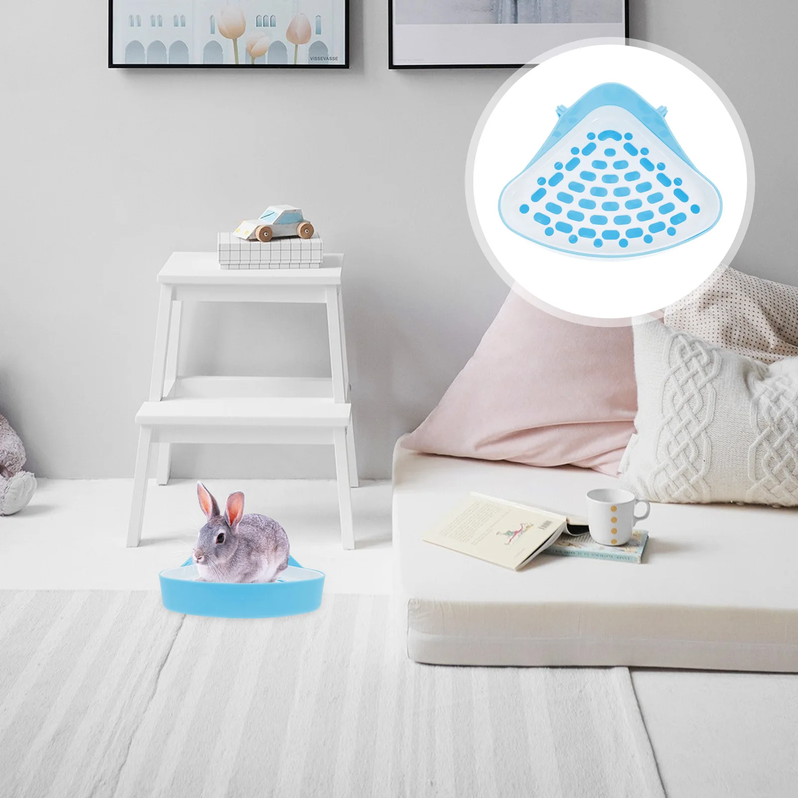 Small Toilet For Rabbit Guinea Pig Hamster Chinchilla Bunny Rat Pet Training Litter Box Lightweight Durable Potty Tray
Small Toilet For Rabbit Guinea Pig Hamster Chinchilla Bunny Rat Pet Training Litter Box Lightweight Durable Potty Tray