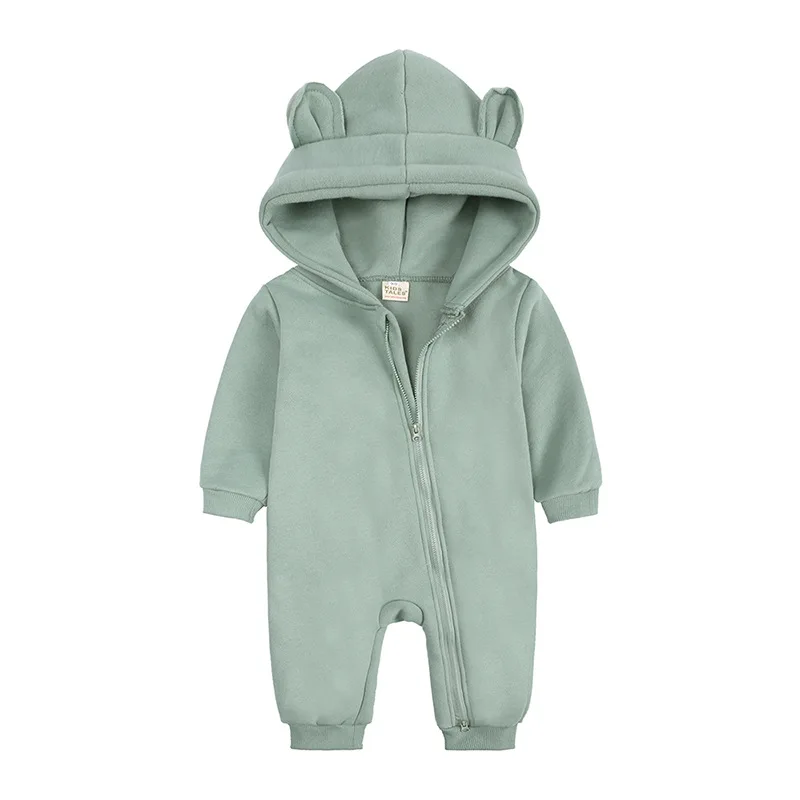 2025 Spring and Autumn Baby Girl Boy Cotton Clothing Newborn Zipper Foot Bodysuit Solid Color Long Sleeve Hooded Baby Clothing
2025 Spring and Autumn Baby Girl Boy Cotton Clothing Newborn Zipper Foot Bodysuit Solid Color Long Sleeve Hooded Baby Clothing