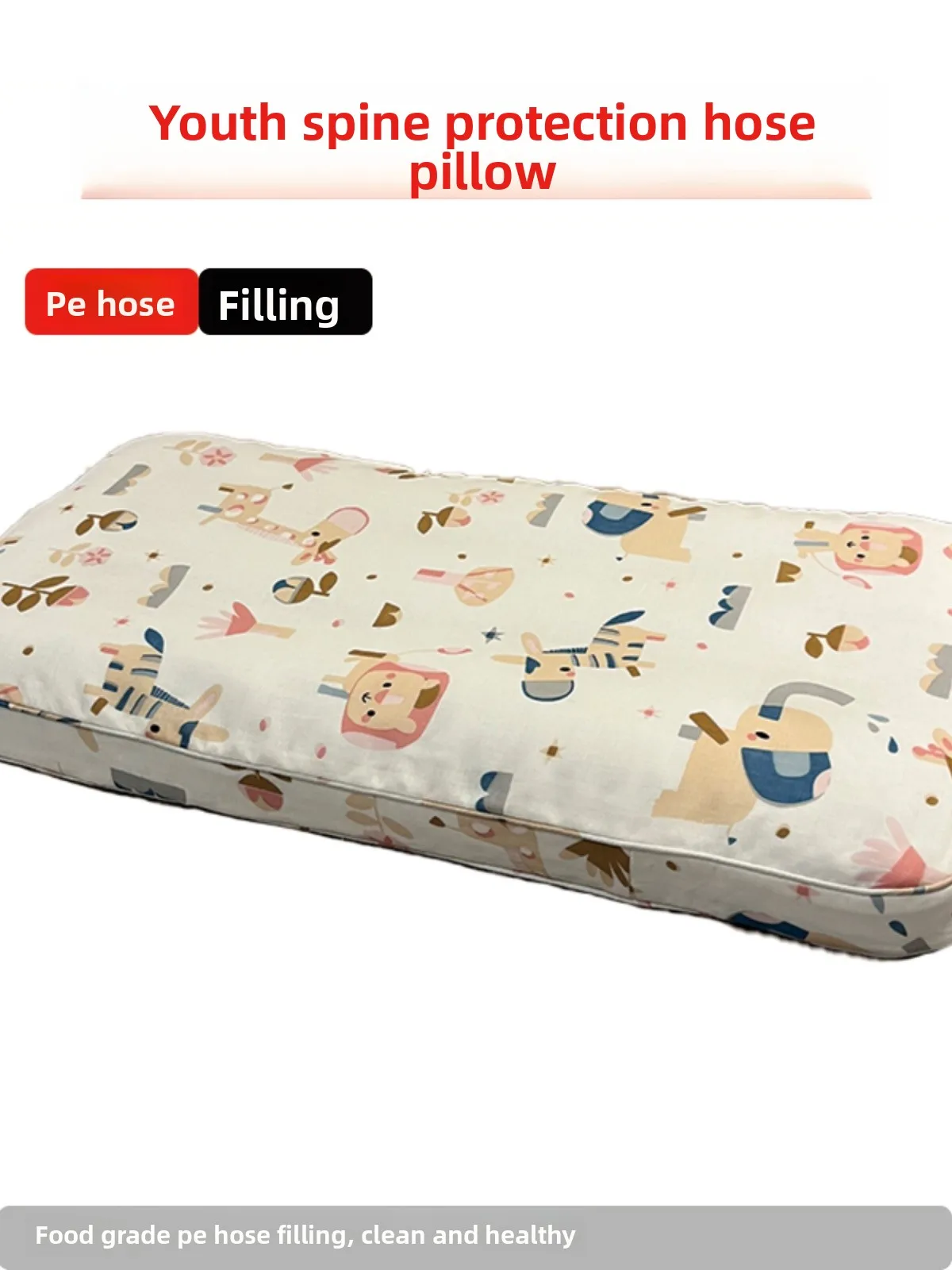 Children's Soft Tube Pillow Breathable Support Clean PE Tube Filled Cloth Ne Support Fabric Durable Rectangular Pillow for ...
Children's Soft Tube Pillow Breathable Support Clean PE Tube Filled Cloth Ne Support Fabric Durable Rectangular Pillow for ...