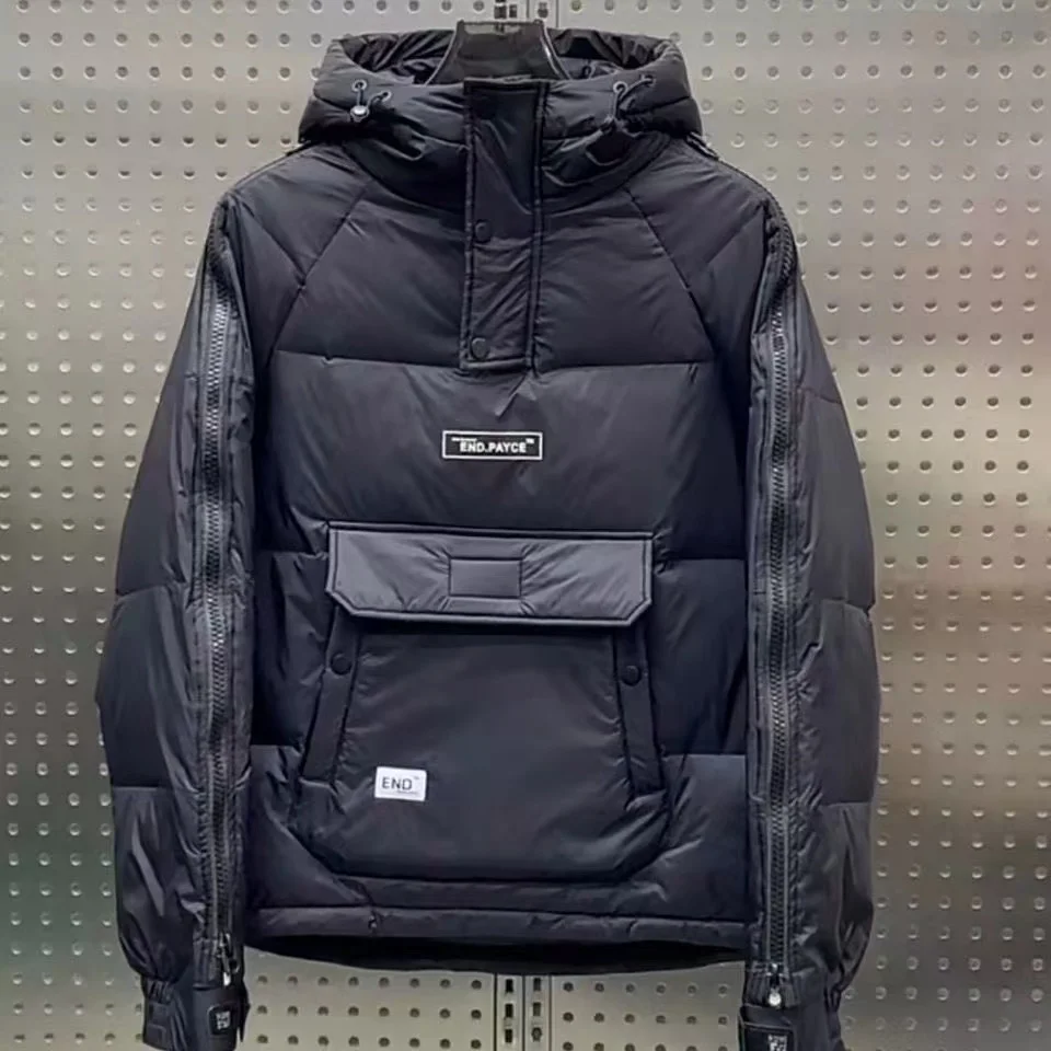 Новая зимняя мужская куртка с капюшоном на молнии, утепленная хлопком, повседневная, модная, брендовая, молодежная, приталенная, для различных повседневных случаев
Новая зимняя мужская куртка с капюшоном на молнии, утепленная хлопком, повседневная, модная, брендовая, молодежная, приталенная, для различных повседневных случаев