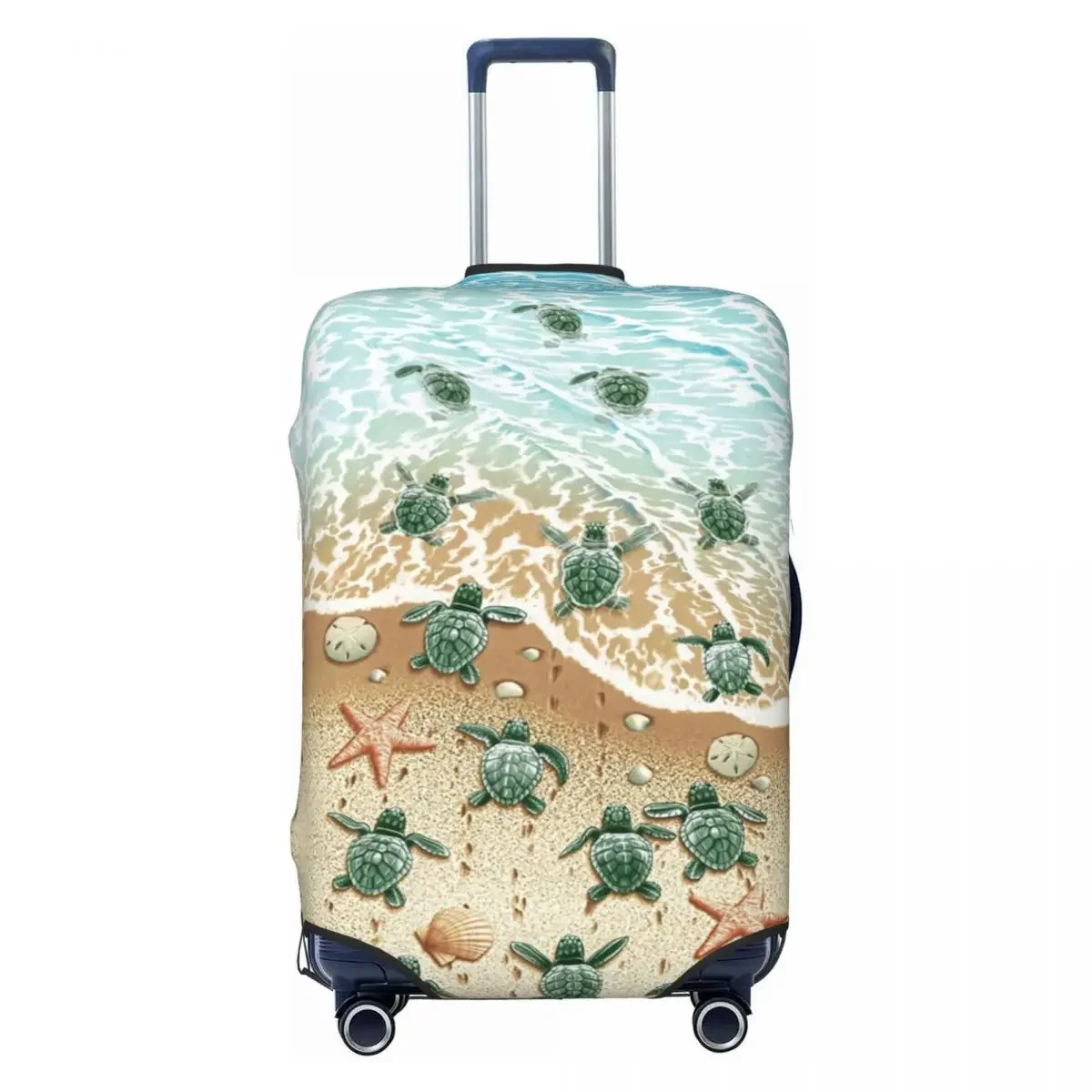 Custom Fashion Race To Safety Sea Turtle Luggage Cover Protector Elastic Travel Suitcase Covers
Custom Fashion Race To Safety Sea Turtle Luggage Cover Protector Elastic Travel Suitcase Covers