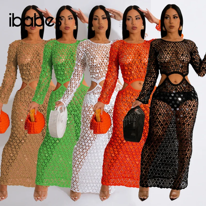 Cover Ups Long Maxi Dress for Womemn Sexy Hollow Out Club Party Dresses 2023 Summer Beach Vacation Clothes Crochet Mesh Vestidos
Cover Ups Long Maxi Dress for Womemn Sexy Hollow Out Club Party Dresses 2023 Summer Beach Vacation Clothes Crochet Mesh Vestidos