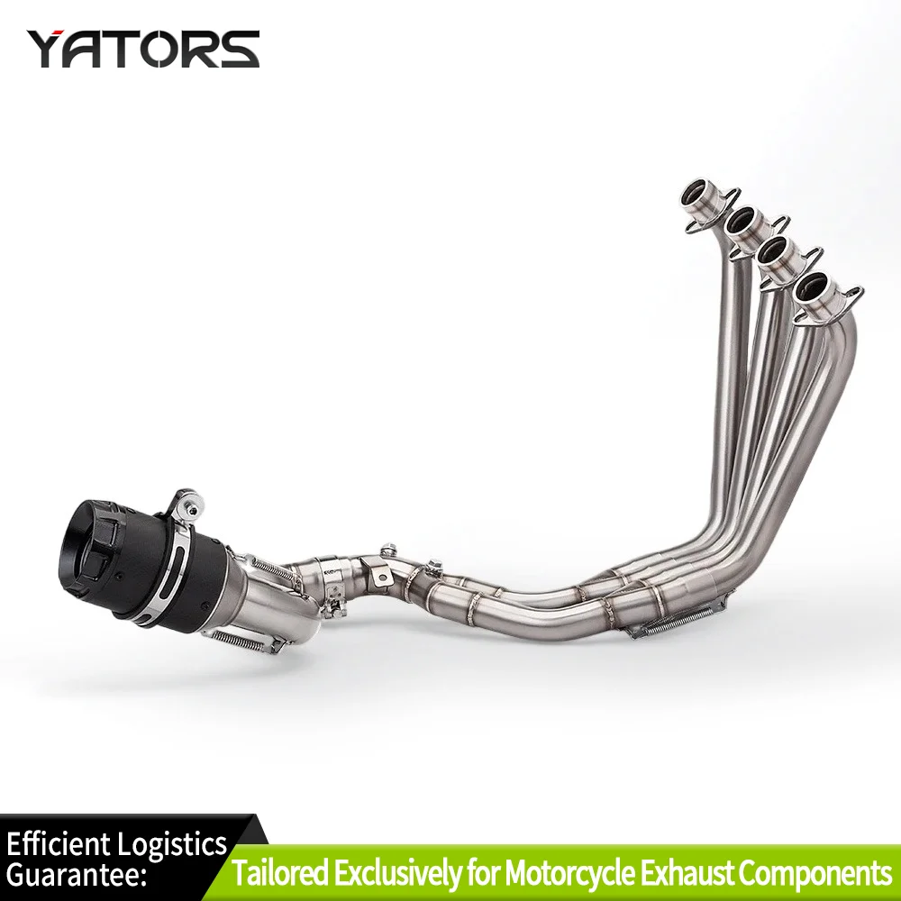 Exhaust Systems Motorcycle Exhaust Tube Front Link Pipe With Two oxygen sensors For CBR650R CBR650F CBR650 CB650F 2014-2025
Exhaust Systems Motorcycle Exhaust Tube Front Link Pipe With Two oxygen sensors For CBR650R CBR650F CBR650 CB650F 2014-2025