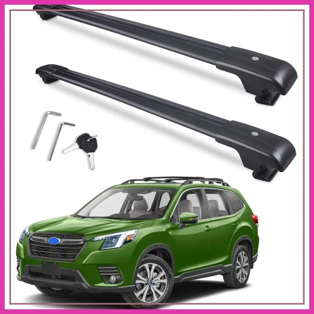 Max 300lb Lockable Roof Rack Cross Bars for Forester 2014-2026/Crosstrek 2013-2017/Impreza 2012-2021 Black Anti-Theft
Max 300lb Lockable Roof Rack Cross Bars for Forester 2014-2026/Crosstrek 2013-2017/Impreza 2012-2021 Black Anti-Theft