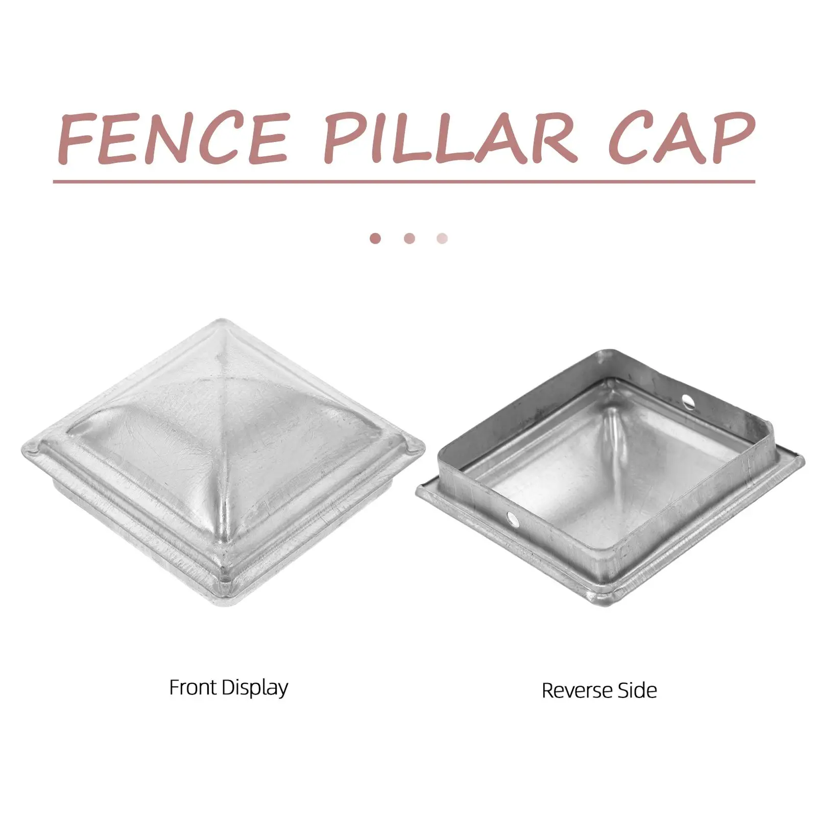 4 Pcs Post Caps Column Cover Silver Deck Durable Vinyl Outdoor Durable Fence Post Caps Protectors Garden Supplies
4 Pcs Post Caps Column Cover Silver Deck Durable Vinyl Outdoor Durable Fence Post Caps Protectors Garden Supplies