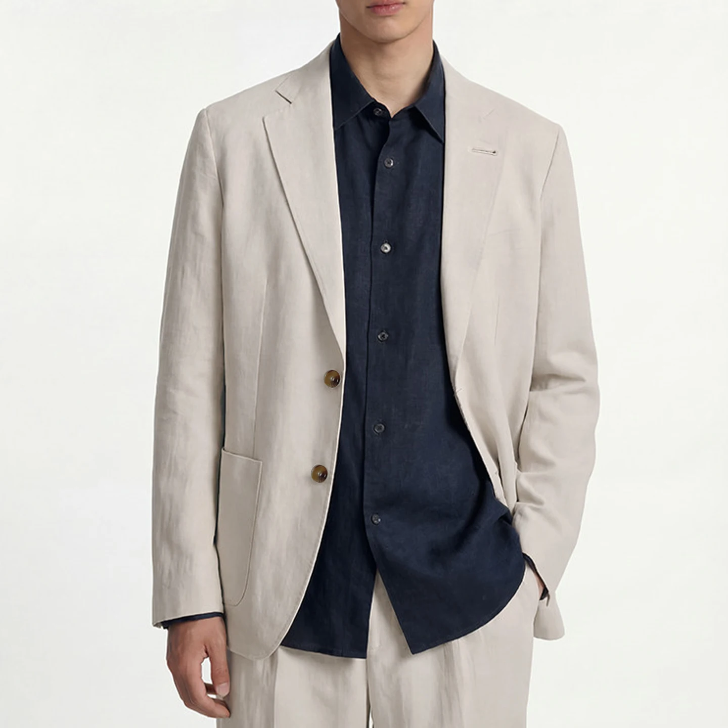 Plus-Size Men's Old Money Style Cotton-Linen Casual Suit, Spring/Summer Thin Breathable Men's Blazer
Plus-Size Men's Old Money Style Cotton-Linen Casual Suit, Spring/Summer Thin Breathable Men's Blazer