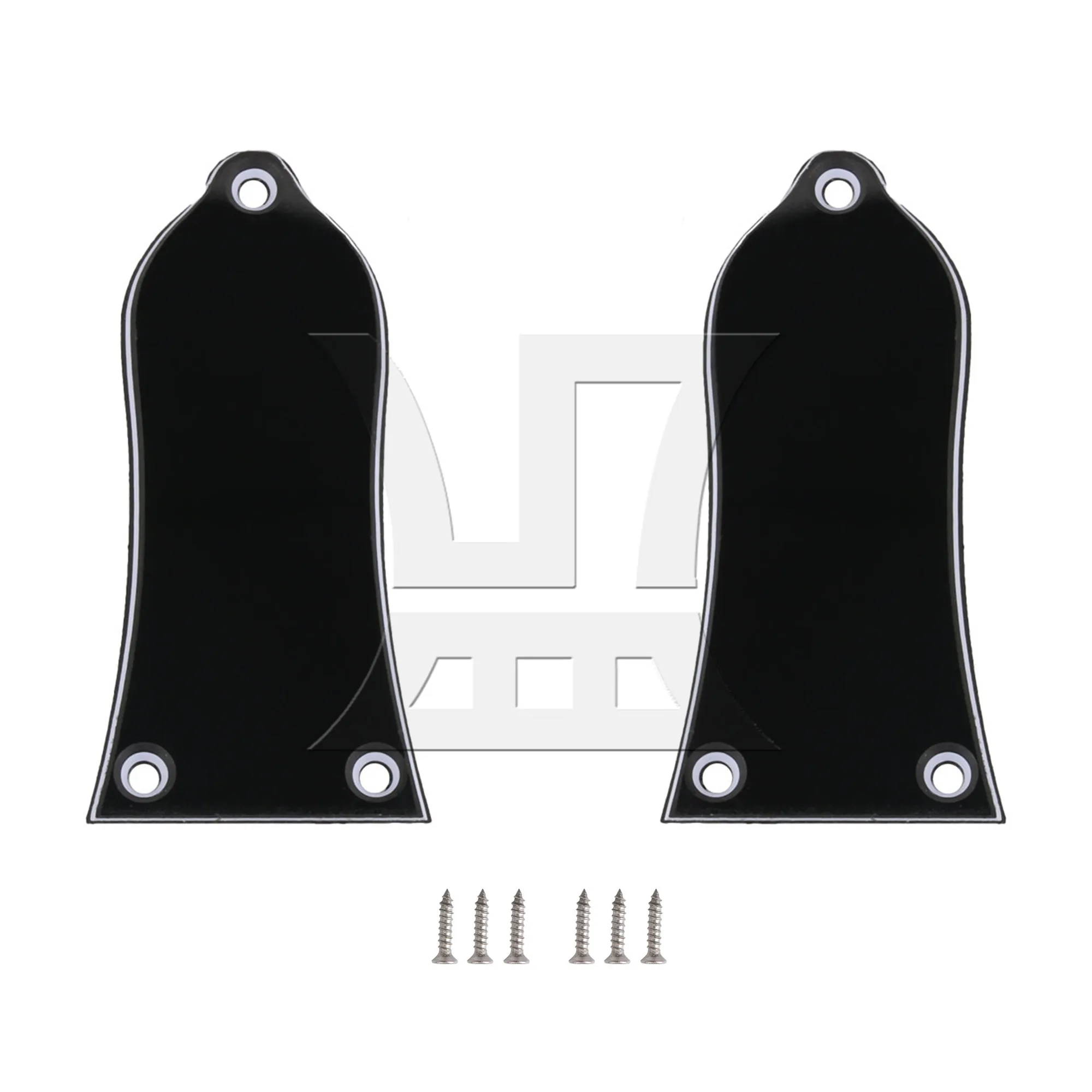 Yibuy 2 Pieces Electric Guitar Truss Rod Cover Black Plastic Plate 3 Hole with Screw
Yibuy 2 Pieces Electric Guitar Truss Rod Cover Black Plastic Plate 3 Hole with Screw