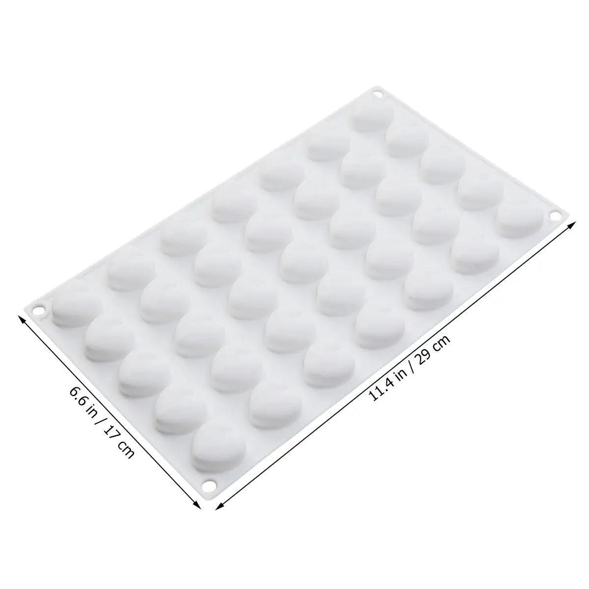 Love Heart Non Stick Bakeware for Candy Tray Chocolate Mold Cake Cake Mold Chocolate Candy Fondant Craft
Love Heart Non Stick Bakeware for Candy Tray Chocolate Mold Cake Cake Mold Chocolate Candy Fondant Craft