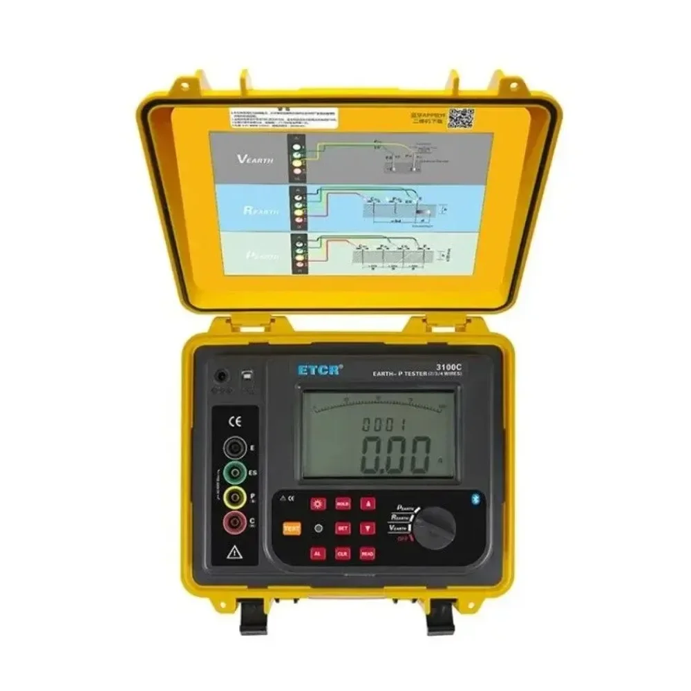 ETCR3100C 30 kΩ 9000kΩ M Измеритель сопротивления земли, цифровой тестер сопротивления почвы
ETCR3100C 30 kΩ 9000kΩ M Измеритель сопротивления земли, цифровой тестер сопротивления почвы