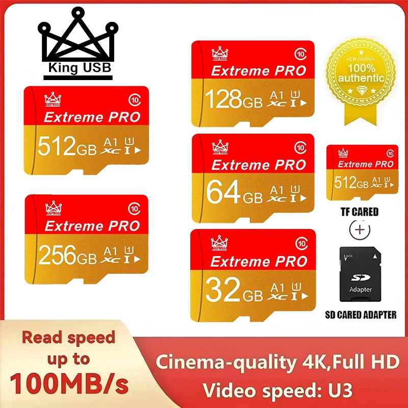 High Performance Memory Card TF Cards SD Cards Micro TF SD Card 128GB 64GB 512GB 32GB 256GB HD for Gaming Nintendo Switch Mobile
High Performance Memory Card TF Cards SD Cards Micro TF SD Card 128GB 64GB 512GB 32GB 256GB HD for Gaming Nintendo Switch Mobile