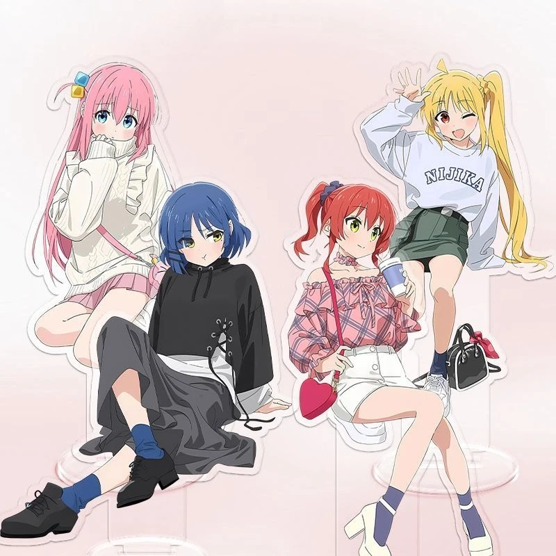 BOCCHI THE ROCK! Acrylic Stand Figure Gotoh Hitori Ijichi Nijika Anime Peripheral Fashion Delicate Personality Desktop Ornament
BOCCHI THE ROCK! Acrylic Stand Figure Gotoh Hitori Ijichi Nijika Anime Peripheral Fashion Delicate Personality Desktop Ornament