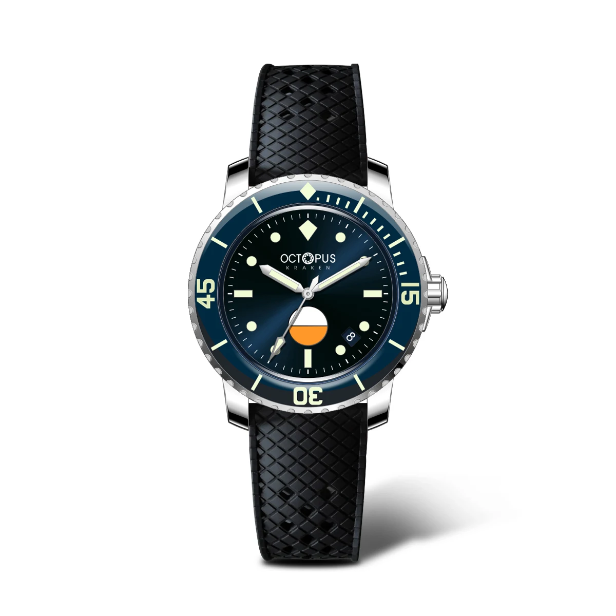 Мужские автоматические часы Octopus, 40 мм, механические наручные часы для дайвера, 30 бар, водонепроницаемые, 40 мм, C3, светящийся сапфировый безель, PT5000 SW200 
Мужские автоматические часы Octopus, 40 мм, механические наручные часы для дайвера, 30 бар, водонепроницаемые, 40 мм, C3, светящийся сапфировый безель, PT5000 SW200