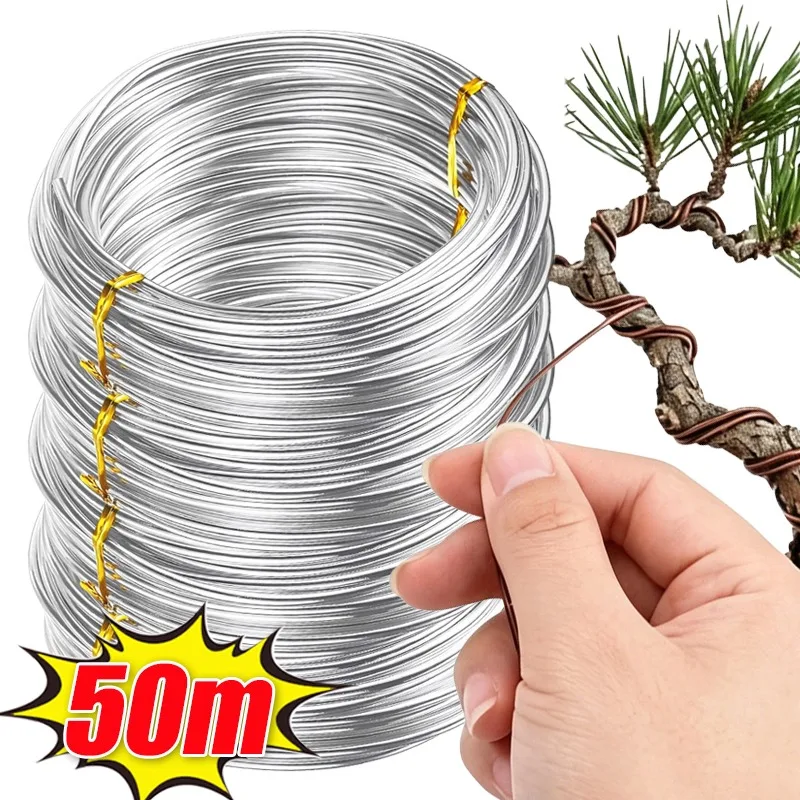 10/1Roll Aluminum Bonsai Training Wire Multi-color DIY Bonsai Shaping Wire Fixing Strings For Plants Support Gardening Supplies
10/1Roll Aluminum Bonsai Training Wire Multi-color DIY Bonsai Shaping Wire Fixing Strings For Plants Support Gardening Supplies