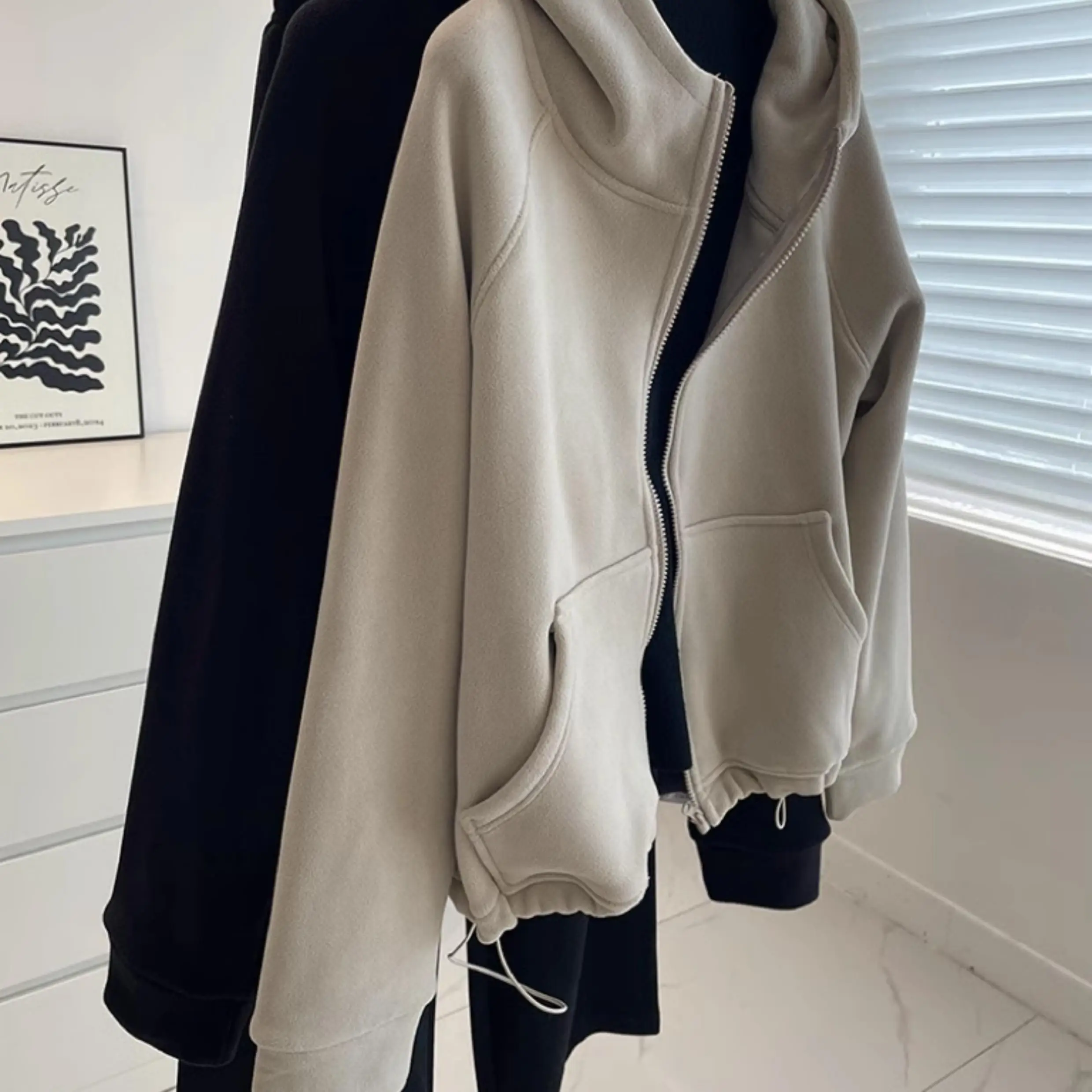 plus Size Double-Faced Fce Jaet Korean Sle Loose Women's Coat Anti-Aging Autumn Winter Outerwear for plus Size Women
plus Size Double-Faced Fce Jaet Korean Sle Loose Women's Coat Anti-Aging Autumn Winter Outerwear for plus Size Women