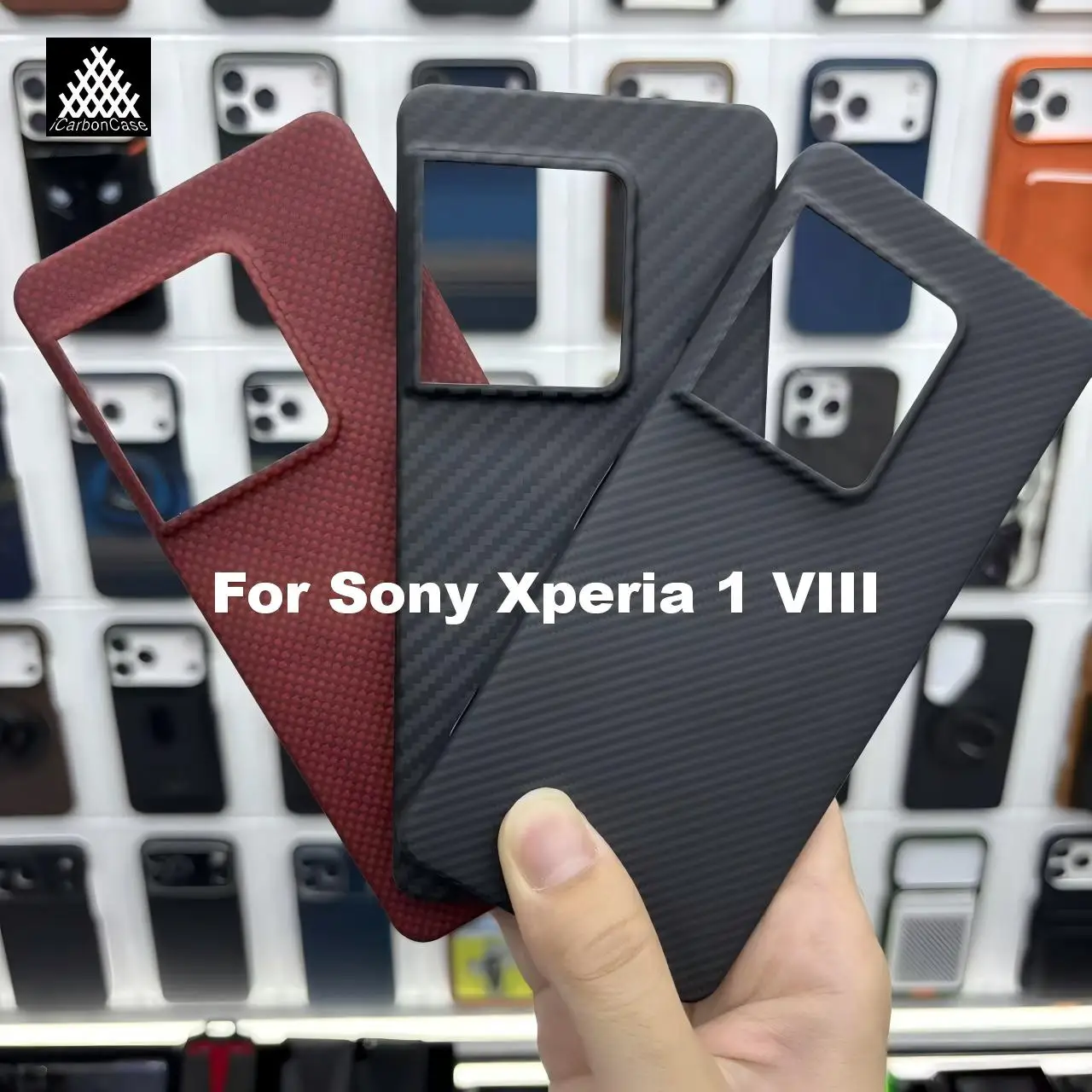 Magnetic Real Aramid Fiber Case for Sony Xperia 1 VIII /8th Gen 600D 1500D Super Light Carbon Fiber Protective Back Phone Cover
Magnetic Real Aramid Fiber Case for Sony Xperia 1 VIII /8th Gen 600D 1500D Super Light Carbon Fiber Protective Back Phone Cover