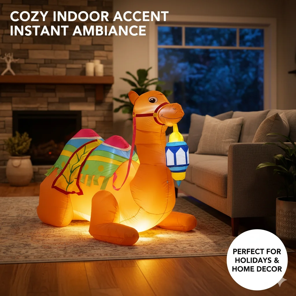 New 2026 EID Ramadan Decoration Inflatable Camel Outdoor Garden Sculpture Decoration LED Light Eid Mubarak Inflatables Yard
New 2026 EID Ramadan Decoration Inflatable Camel Outdoor Garden Sculpture Decoration LED Light Eid Mubarak Inflatables Yard