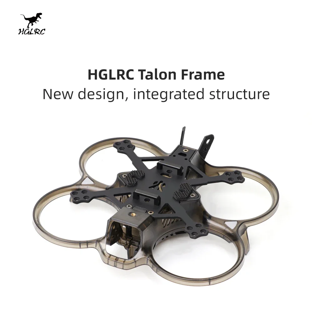 HGLRC Talon 2-дюймовая рама FPV для аналогового/O3 2-дюймового FPV Cinewhoop Drone
HGLRC Talon 2-дюймовая рама FPV для аналогового/O3 2-дюймового FPV Cinewhoop Drone