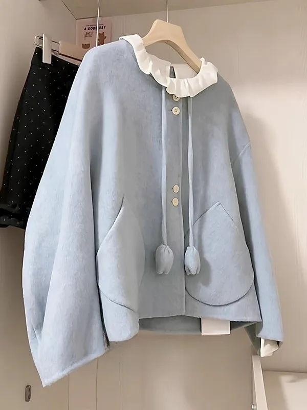 Unique Beautiful Lazy Sle Color Blo Long Sve Coat Women's Loose Slimming Open Cardigan Top Casual Loose Fit Autumn Win...
Unique Beautiful Lazy Sle Color Blo Long Sve Coat Women's Loose Slimming Open Cardigan Top Casual Loose Fit Autumn Win...