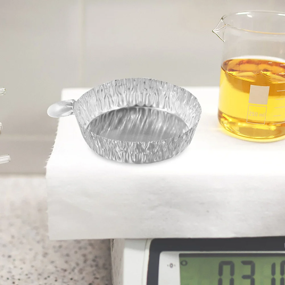 50 Pcs Aluminum Foil Weighing Dish Pans Trays Round Storage Dishes Measuring Boat Dry Powder Containers
50 Pcs Aluminum Foil Weighing Dish Pans Trays Round Storage Dishes Measuring Boat Dry Powder Containers