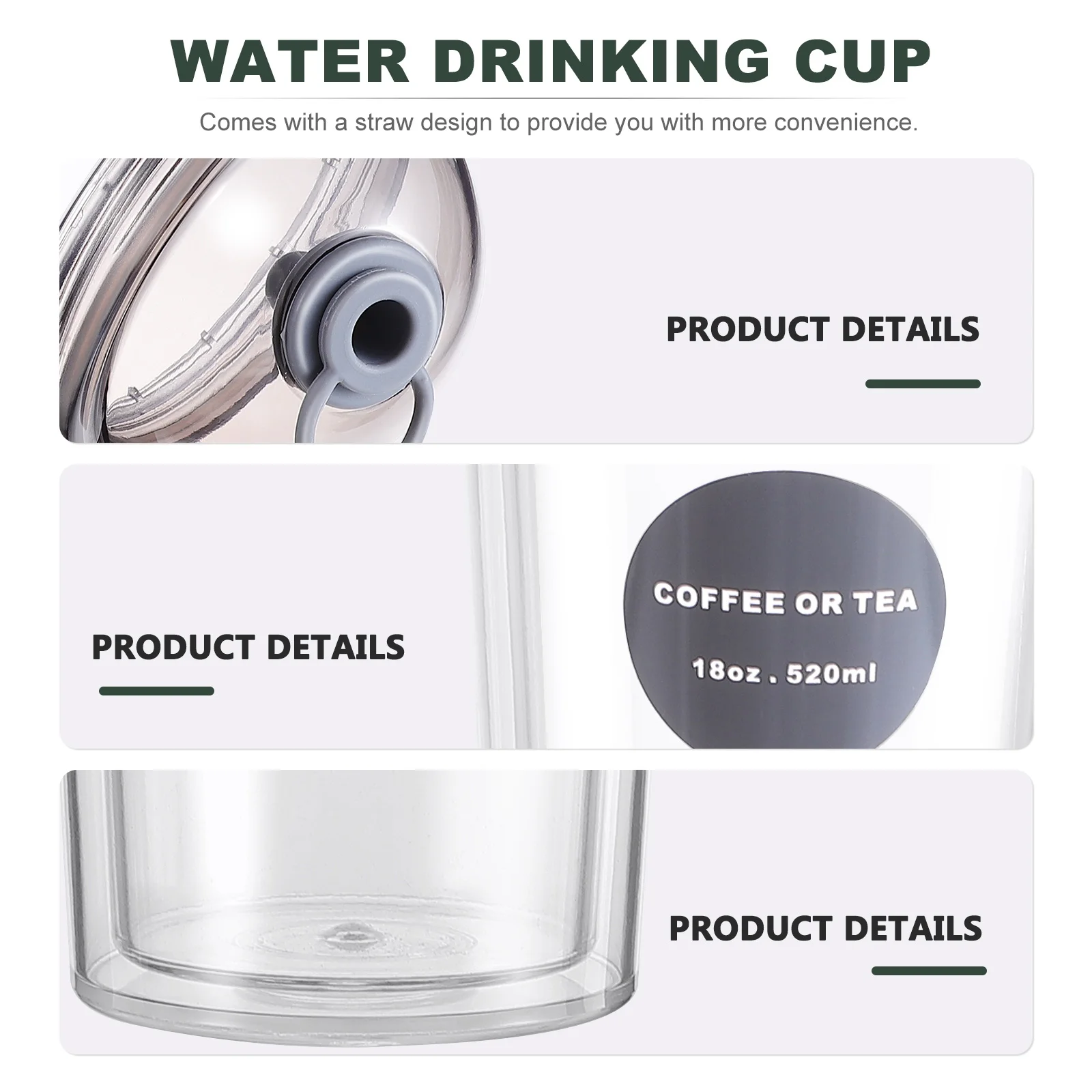 Milk Tea Cup Plastic Straw Fruit Pattern Drinking Bottle Water Sippy Travel Camping Reusable Heat Resistant
Milk Tea Cup Plastic Straw Fruit Pattern Drinking Bottle Water Sippy Travel Camping Reusable Heat Resistant