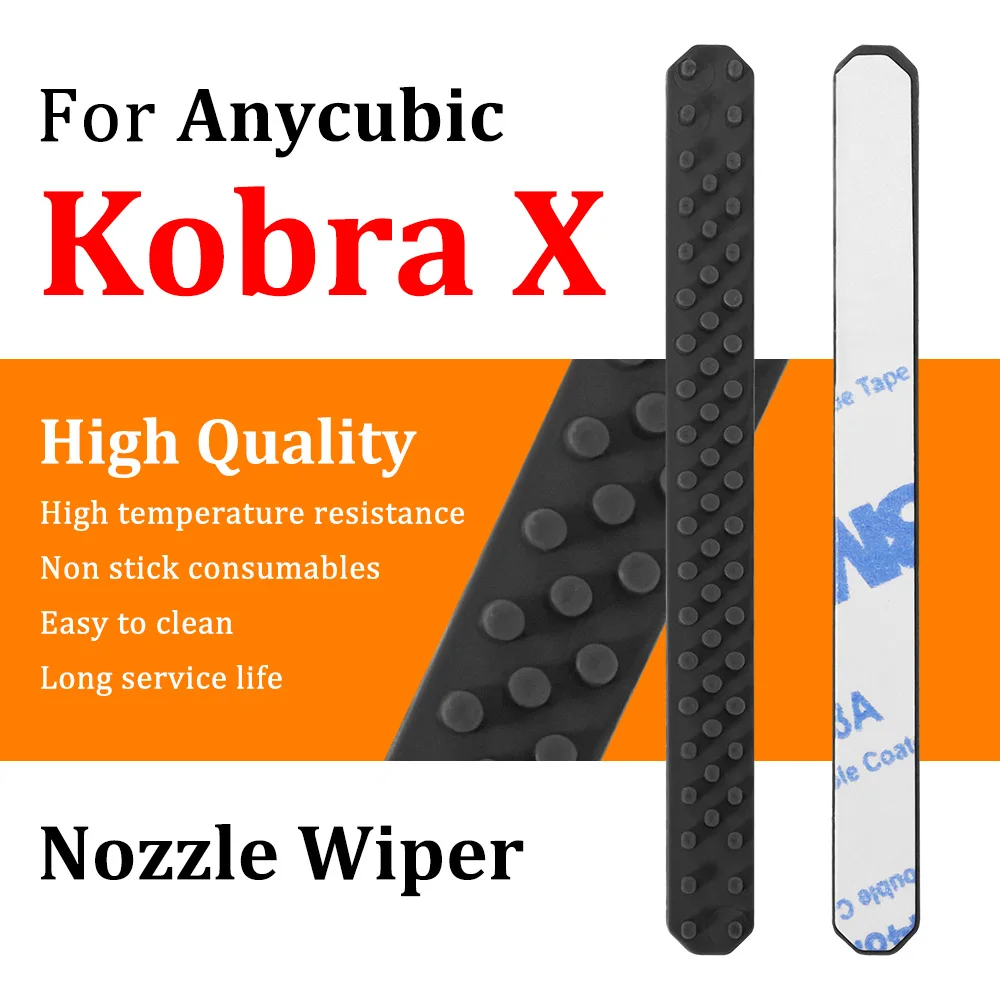 Силиконовая щетка для чистки хотэнда Anycubic Kobra X, термостойкий инструмент для очистки сопла, запчасти для 3D-принтера
Силиконовая щетка для чистки хотэнда Anycubic Kobra X, термостойкий инструмент для очистки сопла, запчасти для 3D-принтера