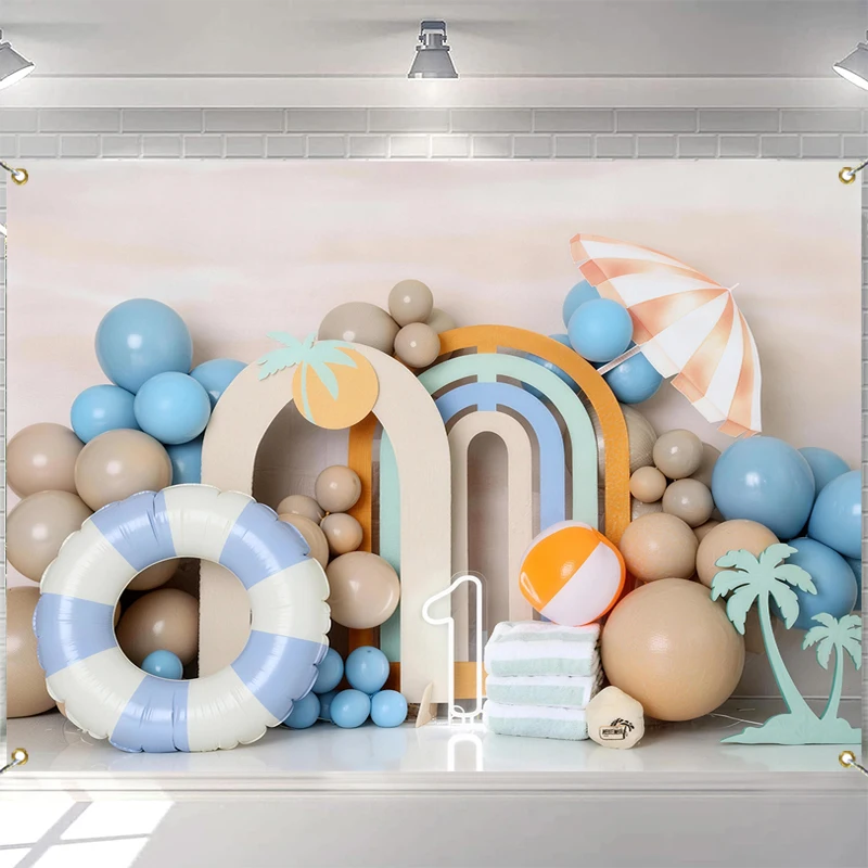 LS Summer Palm Beach Backdrops Girl Baby Birthday Cake Smash Props Balloons Kids Photography Backgrounds
LS Summer Palm Beach Backdrops Girl Baby Birthday Cake Smash Props Balloons Kids Photography Backgrounds