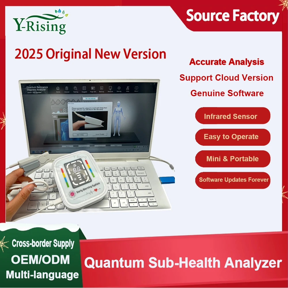 New Arrival Bioscan Quantum Resonance Magnetic Analyzer Quantum Analyzer With Hand Senser Body Diagnosis 2025
New Arrival Bioscan Quantum Resonance Magnetic Analyzer Quantum Analyzer With Hand Senser Body Diagnosis 2025