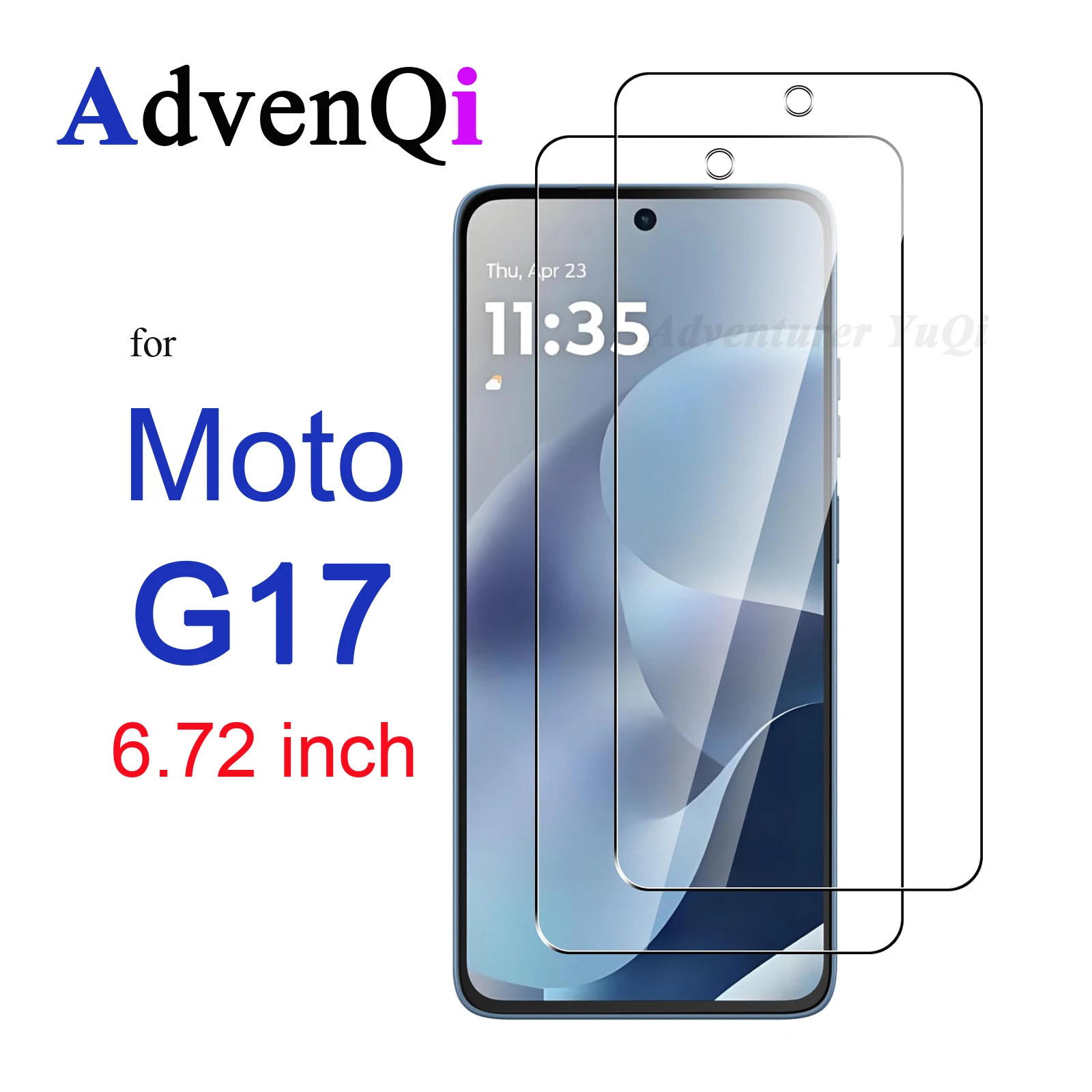Screen Protector For Motorola Moto G17 6.72 inch Tempered Glass HD 9H Transparent Clear Anti Scratch Case Friendly
Screen Protector For Motorola Moto G17 6.72 inch Tempered Glass HD 9H Transparent Clear Anti Scratch Case Friendly
