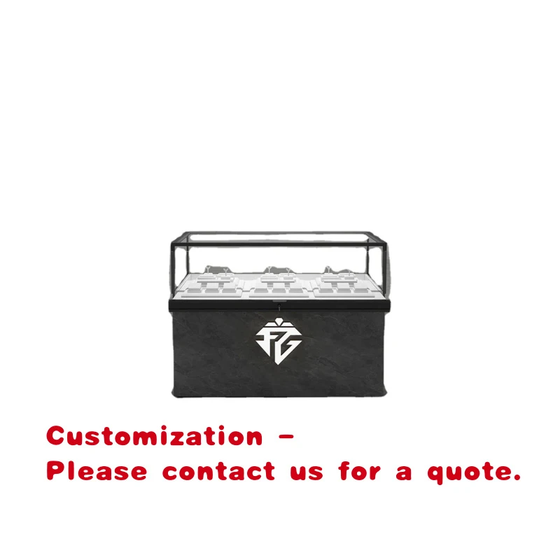 custom.Luxury Gray Marble Jewelry Store Display Cabinet Custom Design Glass Showcase Necklace Earrings Kiosk LED Light
custom.Luxury Gray Marble Jewelry Store Display Cabinet Custom Design Glass Showcase Necklace Earrings Kiosk LED Light