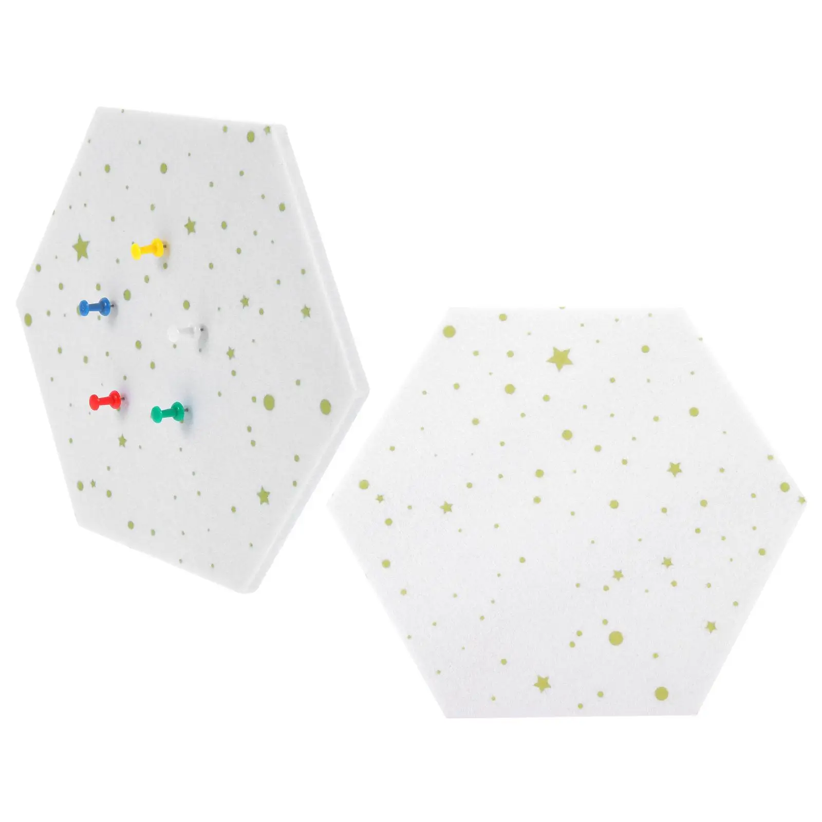 2 Pcs Felt Board Wall Bulletin Self-adhesive Memo Hexagon Living Room Decor Stickers
2 Pcs Felt Board Wall Bulletin Self-adhesive Memo Hexagon Living Room Decor Stickers