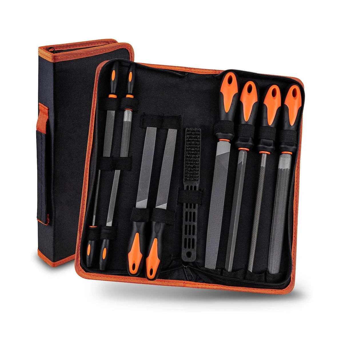 ABNC-File Set - 11 Pieces - Professional File Set for Wood Metal Plastic - Files in All Shapes -Workshop Files & Needle Files
ABNC-File Set - 11 Pieces - Professional File Set for Wood Metal Plastic - Files in All Shapes -Workshop Files & Needle Files