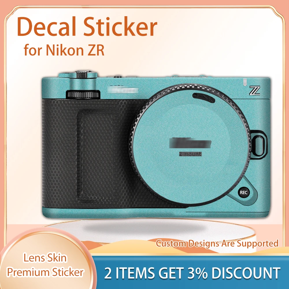 Decal Skin ZR Skin Wrap Covered ZR Protective Film Cover Film for Nikon ZR Camera Skin Decal
Decal Skin ZR Skin Wrap Covered ZR Protective Film Cover Film for Nikon ZR Camera Skin Decal