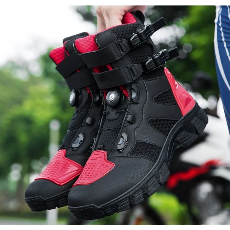Leather Waterproof Motorcycle Boot Motorcycle Boots Sports Shoes Motorcycle Equipment Bicycle Boots Retro Riding Shoes Motor Van
Leather Waterproof Motorcycle Boot Motorcycle Boots Sports Shoes Motorcycle Equipment Bicycle Boots Retro Riding Shoes Motor Van