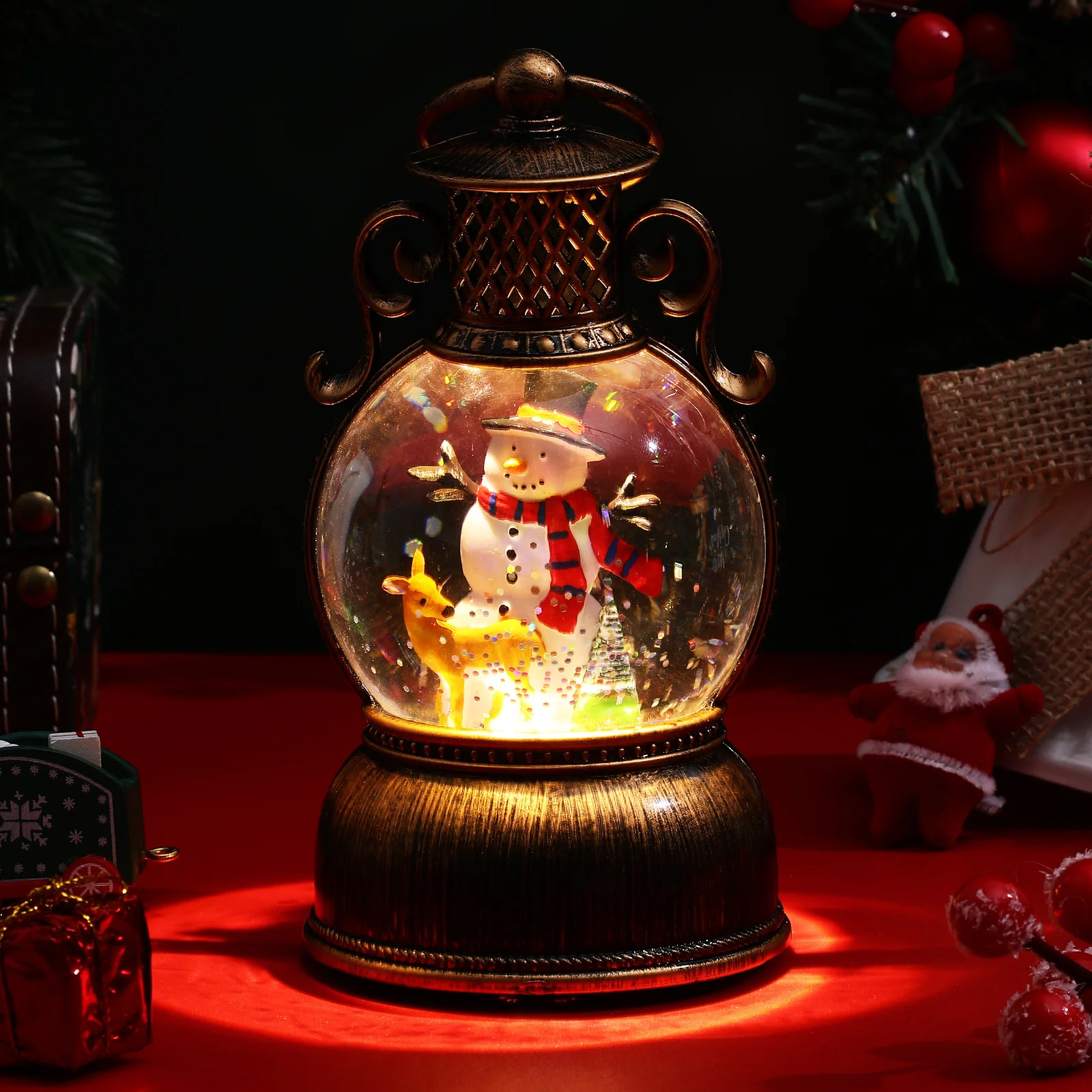 Music Lighted Snow Globe Snow Globe Christmas With Melody For Holiday Party Decor, Indoor Christmas Decoration Gift
Music Lighted Snow Globe Snow Globe Christmas With Melody For Holiday Party Decor, Indoor Christmas Decoration Gift