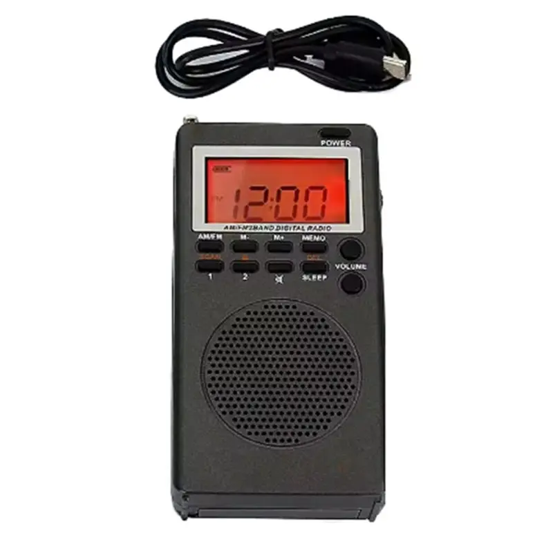 Портативное FM/AM радио ABGN Mini 9K/10K с встроенным динамиком, подсветкой, HD-дисплеем, будильником и таймером сна
Портативное FM/AM радио ABGN Mini 9K/10K с встроенным динамиком, подсветкой, HD-дисплеем, будильником и таймером сна