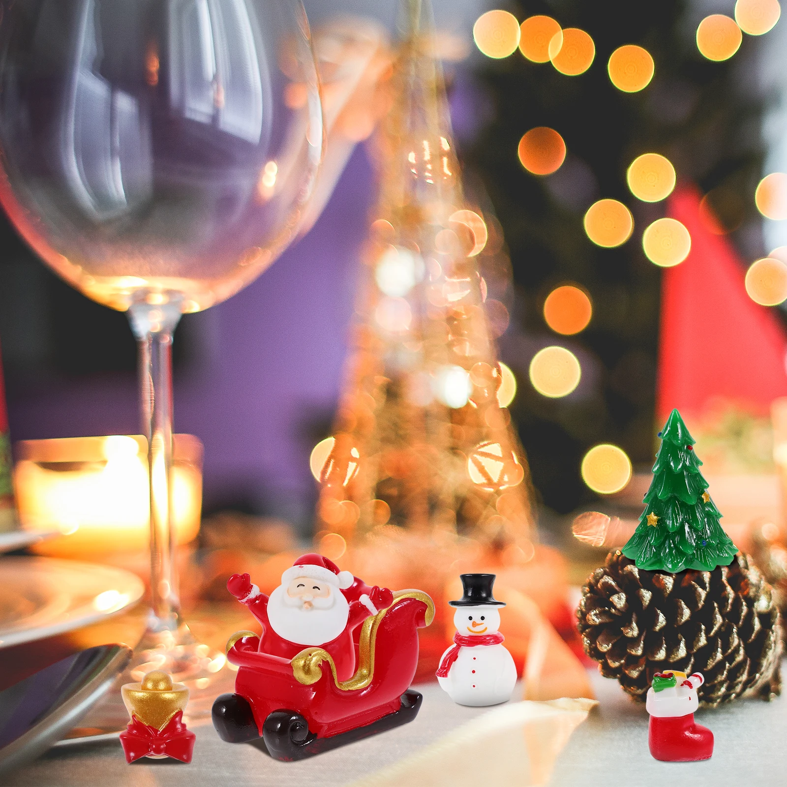1 set Christmas Resin Miniatures Kit Craft Supplies naments DIY Christmas Miniatures Projects Mini Garden
1 set Christmas Resin Miniatures Kit Craft Supplies naments DIY Christmas Miniatures Projects Mini Garden