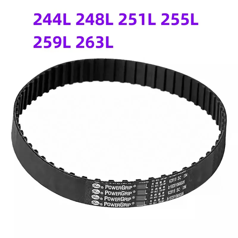 244L 248L 251L 255L 259L 263L Синхронный ремень Gates зубчатый приводной ремень для механических автомобилей с кондиционером
244L 248L 251L 255L 259L 263L Синхронный ремень Gates зубчатый приводной ремень для механических автомобилей с кондиционером