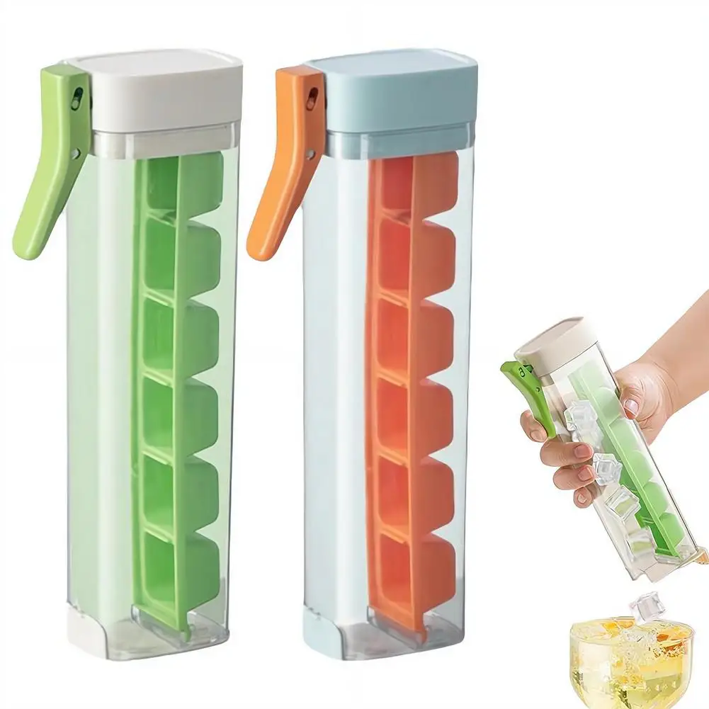 1/2pcs Ice Cube Tray Ice Making Grid Mini Refrigerators Pressing Tray With Removable Lid 6 Square Ice Cube Maker for Cocktail
1/2pcs Ice Cube Tray Ice Making Grid Mini Refrigerators Pressing Tray With Removable Lid 6 Square Ice Cube Maker for Cocktail
