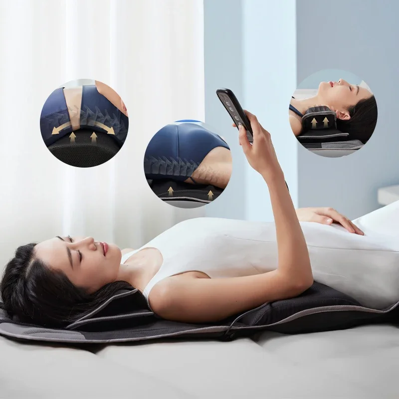 Top Pressure Adjustable Neck Pillow 3 Modes Flip Thermal Massage Bed With Best Price High Quality Thermal Massage Bed
Top Pressure Adjustable Neck Pillow 3 Modes Flip Thermal Massage Bed With Best Price High Quality Thermal Massage Bed