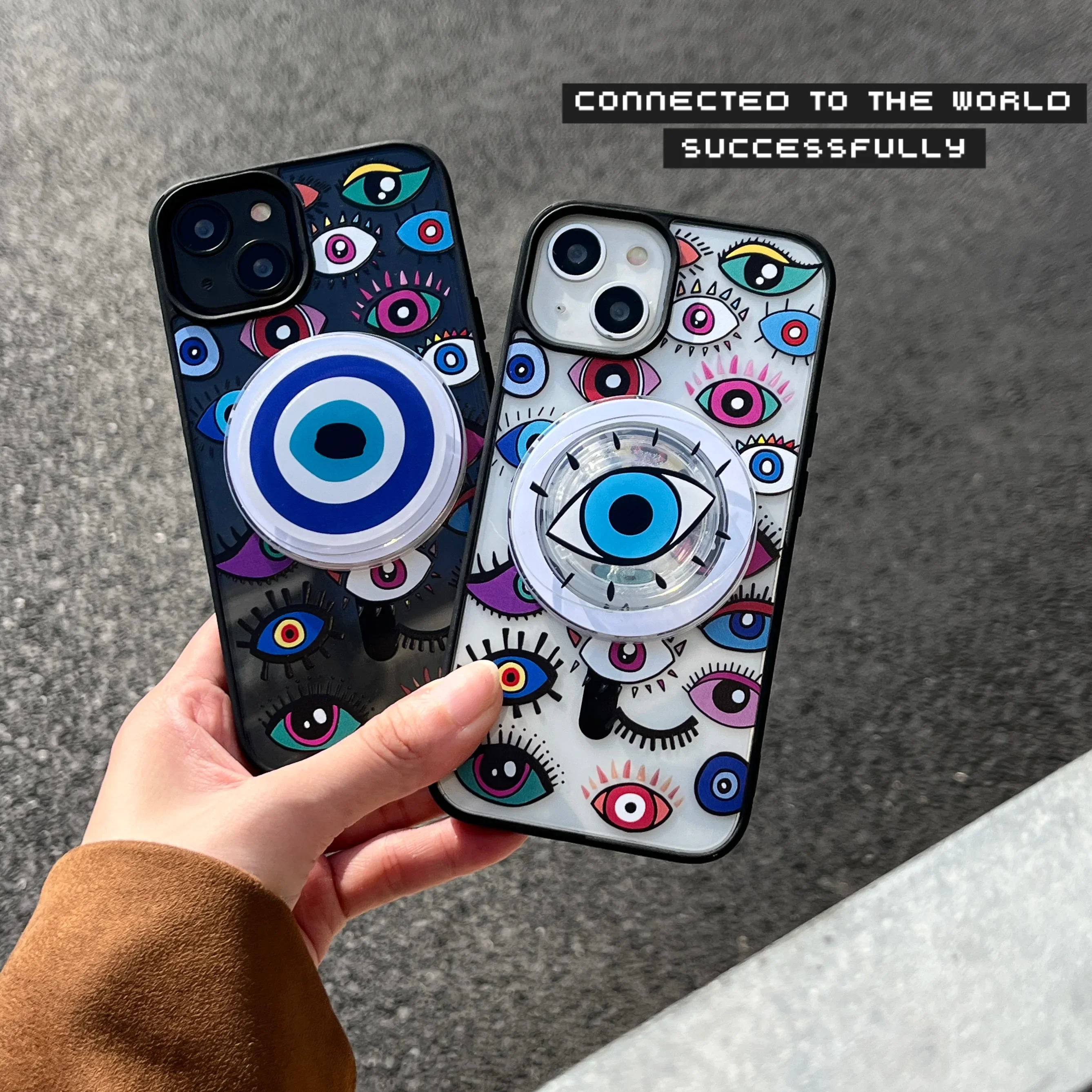 Cartoon Fashion Lucky Blue Evil Eye Abstract for Magsafe Magnetic Bracket Phone Case For iPhone15 14 13 12 11 Pro Max Back Cover
Cartoon Fashion Lucky Blue Evil Eye Abstract for Magsafe Magnetic Bracket Phone Case For iPhone15 14 13 12 11 Pro Max Back Cover