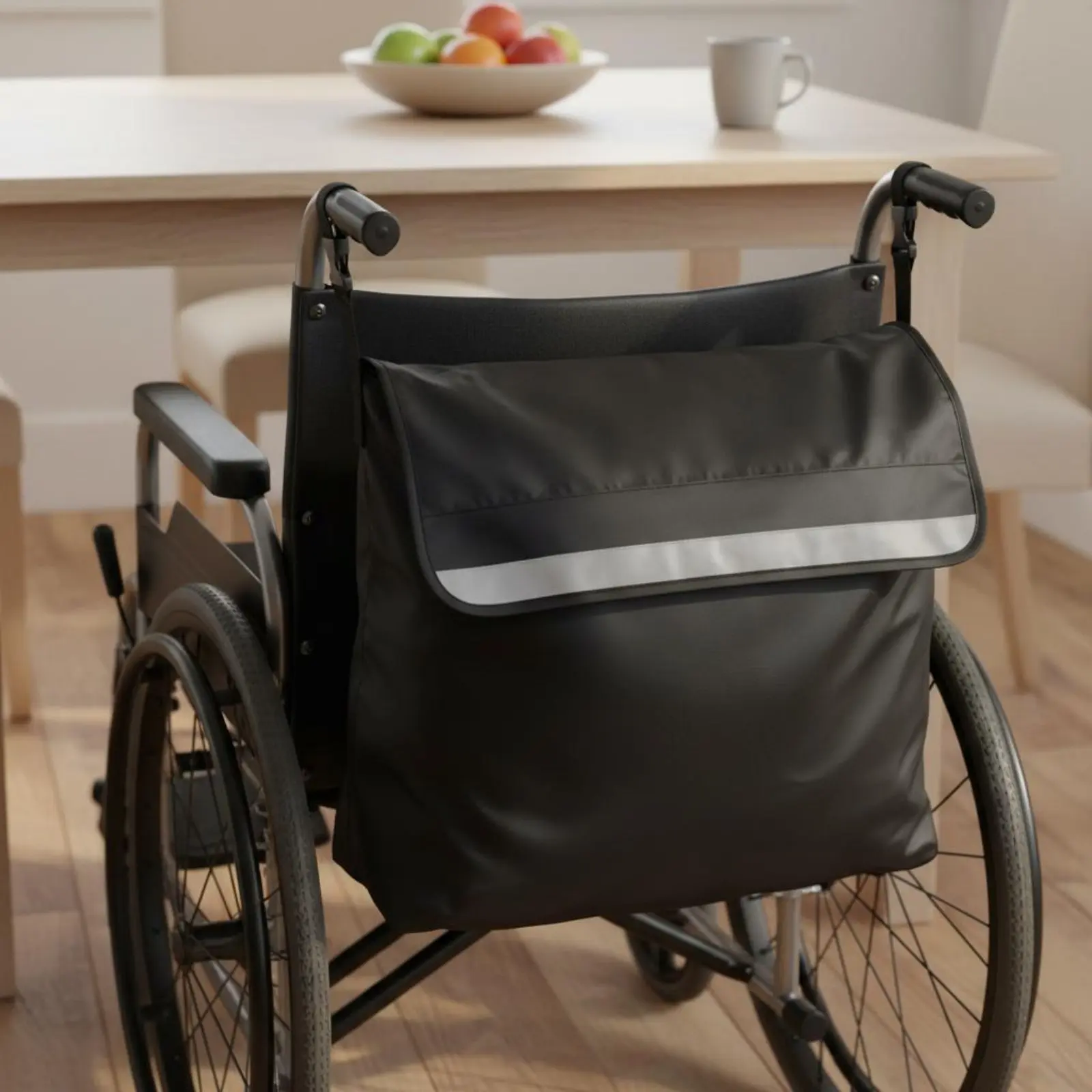 Rear Storage Bag Long-Lasting Backrest Organizer Mobility Aid Accessory Adjustable Straps Reflective Strips
Rear Storage Bag Long-Lasting Backrest Organizer Mobility Aid Accessory Adjustable Straps Reflective Strips