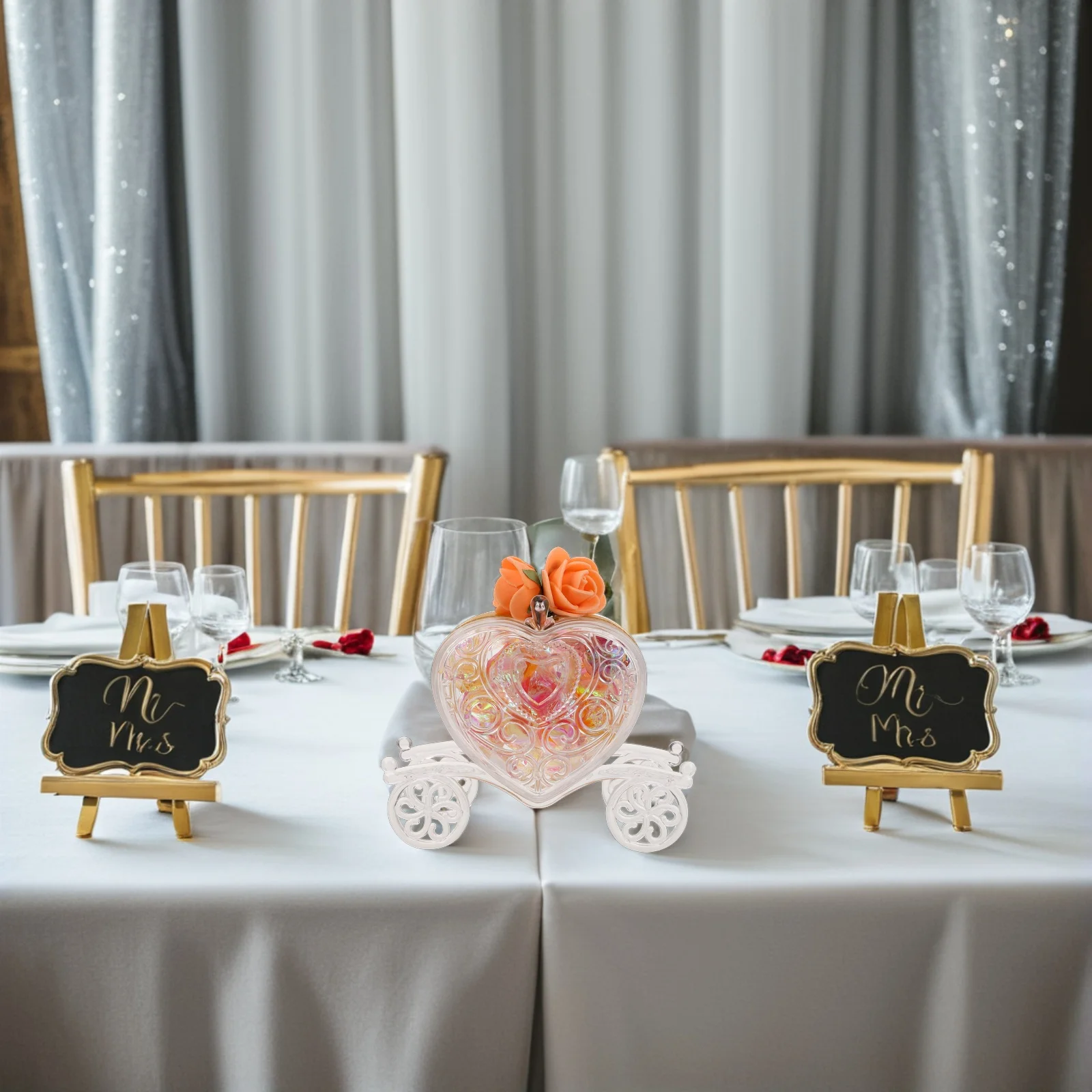 6Pcs Heart-Shaped Carriage Candy Box Transparent European Style Wedding Party Favor Birthday Treat Container Carriage Candy Box
6Pcs Heart-Shaped Carriage Candy Box Transparent European Style Wedding Party Favor Birthday Treat Container Carriage Candy Box