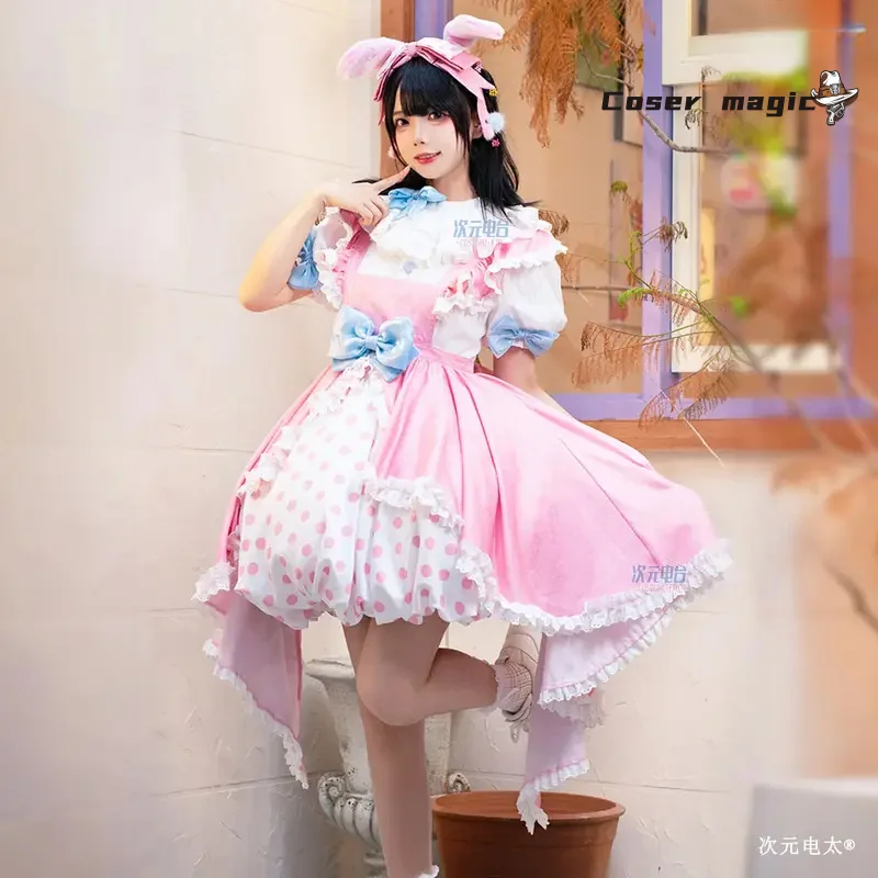 Pink Bunny Cosplay Costume for Halloween Christmas Carnival Role Play Comic Con Lolita Dress
Pink Bunny Cosplay Costume for Halloween Christmas Carnival Role Play Comic Con Lolita Dress