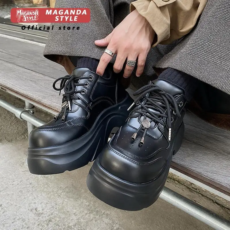 Height increased by 10cm dad shoes men's new style small thick soled sponge cake shoes big toe commuting leather shoes men's
Height increased by 10cm dad shoes men's new style small thick soled sponge cake shoes big toe commuting leather shoes men's