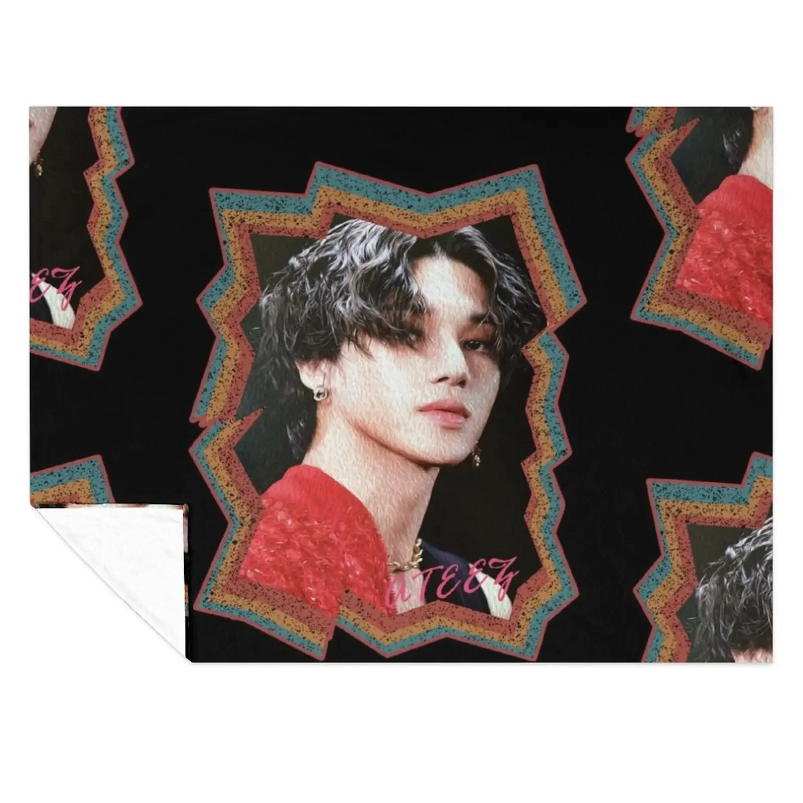 Jung Wooyoung ATEEZ Wooyoung Korean Kpop Retro Color Oil Paint Design Throw Blanket Beautifuls Cute Plaid Camping Kid'S Blankets
Jung Wooyoung ATEEZ Wooyoung Korean Kpop Retro Color Oil Paint Design Throw Blanket Beautifuls Cute Plaid Camping Kid'S Blankets