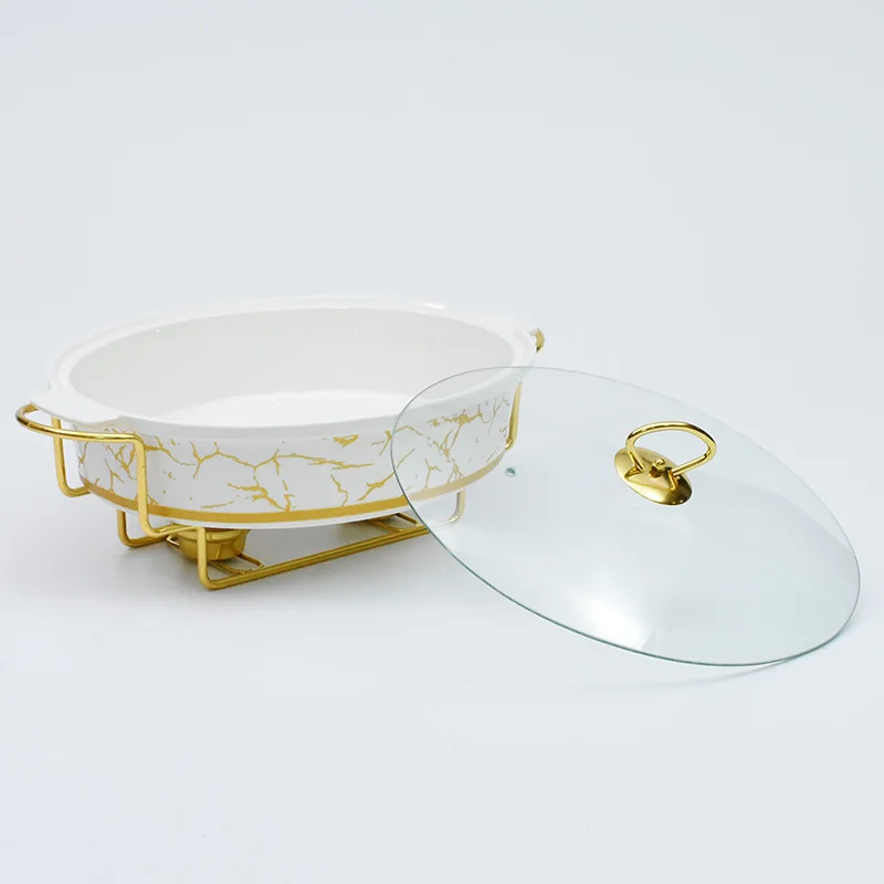 1.8L other hotel & restaurant supplies ceramics chafing dish luxury buffet food warmers
1.8L other hotel & restaurant supplies ceramics chafing dish luxury buffet food warmers