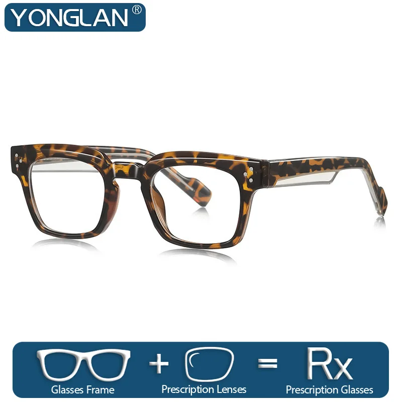 YONGLAN Fashion Prescription Glasses Women Men Photochromic Anti Blue Light Blocking Reading Myopia Hyperopia Optical Eyewear
YONGLAN Fashion Prescription Glasses Women Men Photochromic Anti Blue Light Blocking Reading Myopia Hyperopia Optical Eyewear