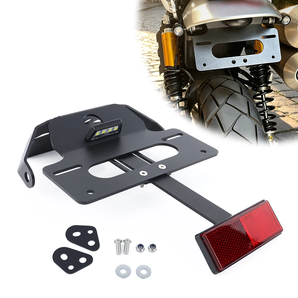 Fit For Triumph Scrambler 1200 XE /XC 2019-2024 Motorcycle License Number Plate Frame Holder Bracket Tail Tidy Fender Eliminator
Fit For Triumph Scrambler 1200 XE /XC 2019-2024 Motorcycle License Number Plate Frame Holder Bracket Tail Tidy Fender Eliminator
