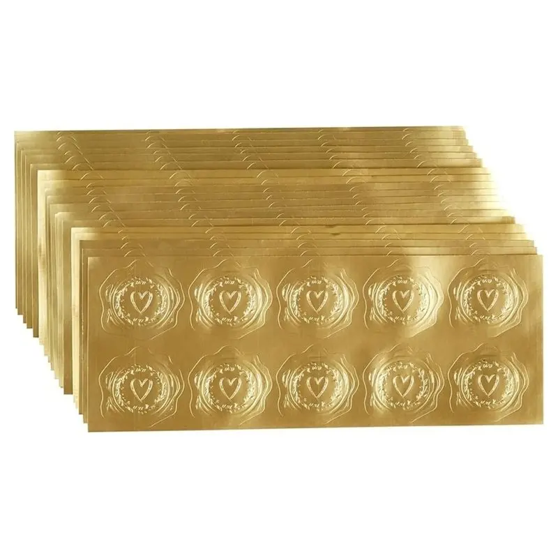 A13E-30Sets Stickers, Gold Heart Design-Ideal For Envelopes, Wedding Invitations, Christmas Cards,Office Supplies
A13E-30Sets Stickers, Gold Heart Design-Ideal For Envelopes, Wedding Invitations, Christmas Cards,Office Supplies